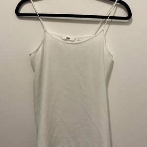 Uniqlo Cami Spaghetti Strap White